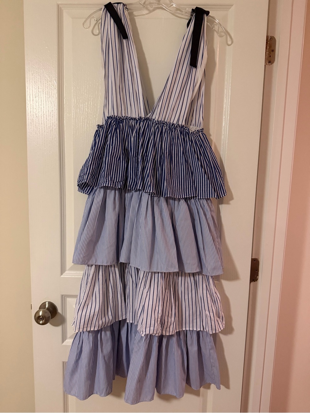 Lux Tiered Maxi Dress, size M